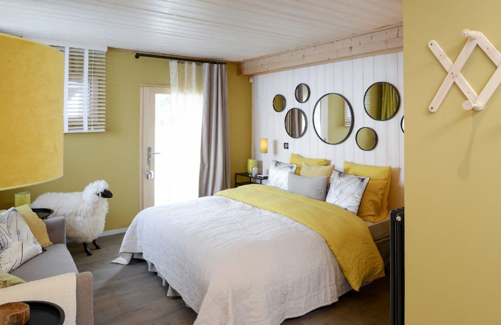 Chambre Air Libre — 1 lit double ou 2 lits simples, flexibilité optimale